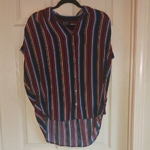 Madewell Multicolor Striped Button Down Shirt